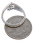 Genuine Sterling Silver Multicolor Ring Size 7-3/4 EX43935